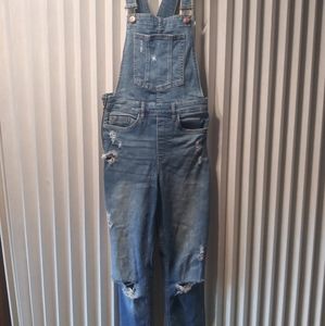 Divided (H&M) skinny fitted overalls